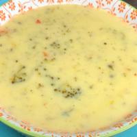 Soup (32 Oz) · Our made-from-scratch Soup of the Day for any appetite! Makes 2 very large bowls, 4 regular ...