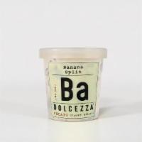 Dolcezza Gelato Banana Split (1 Pint) · Violeta grew up in Buenos Aires, Argentina eating smashed bananas with dulce de leche as her...
