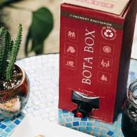 Bota Box Cabernet Sauvignon  · Offers rich aromas of black cherry, violet and a hint of black peppercorn. Jammy and dense i...