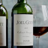 Joel Gott Cabernet Sauvignon · Has aromas of bright red fruit, black cherry and raspberry with notes of vanilla and white p...