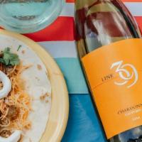 Line 39 Chardonnay · Rich, medium-bodied wine, hints of oak, lush tropical fruit flavors. Pairs well with Whole r...