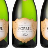  Korbel Brut Champagne · California - Gentle citrus and toasted apple flavors present well in this popular medium-dry...