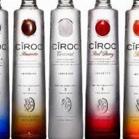 Ciroc Vodka · Include in notes your preferred flavor from regular, coconut, apple, peach, red berry & pine...
