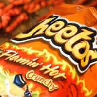 Cheetos Crunchy Flamin Hot · 