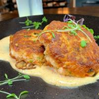 Salmon Cakes · spicy remoulade