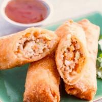 Egg Roll (1) · Wrapped shell with pork filling
