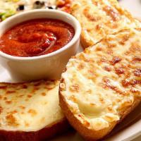 Cheese Bread · Our famous toasted Italian cheese takes the garlic and cheese relationship to the next level...