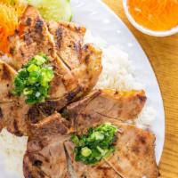 Com Tam Suon Nuong / Grilled Pork Chop · *Consuming raw or undercooked meats, poultry, seafood, shellfish, or eggs may increase your ...