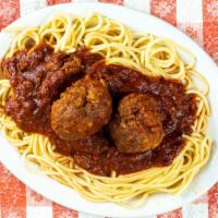Spaghetti With Meat Balls · 
