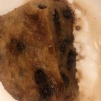 Chocolate Bread Pudding · Chocolate and caramel bread pudding, vanilla whipped cream
