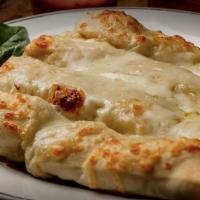 Bread Sticks (4) · All of our bread sticks are topped with garlic butter sauce and parmesan cheese. Choice to a...