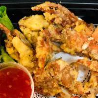 Soft Shell Crab Appetizer · Japanese style deep fried soft shell crab.