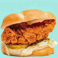 Nashville Hot Crispy Chicken Sandwiches · 