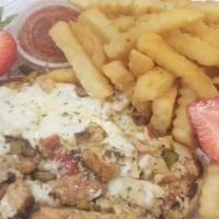 Chicken Philly Meal · Includes fries & drink