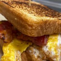 Breakfast Sandwiches · Eggs and your choice breakfast meat with cheese on toast, croissant, or bagel.
