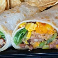  Burritos · Your choice of freshly grilled meat wrapped in a warm flour tortilla with rice, beans, or fa...