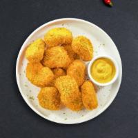Nuggets · Bite sized nuggets of chicken breaded and fried until golden brown. Served with your choice ...