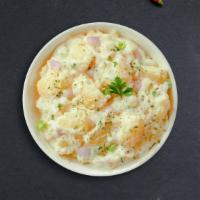 Mashed Potato · (Vegetarian) Mashed Idaho potatoes cooked, seasoned with garlic, butter, and topped with cri...