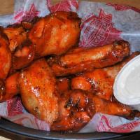 Papalis Wings · 6, 12 or 24 of our Housemade Wings tossed with your choice of BBQ Sauce.
