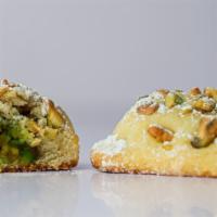Ma'Amoul Pistachio 'Bite-Size' (By Pound) · Vegetarian. A butter dough made with semolina flour, filled with chopped premium pistachio a...