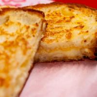 Grilled Cheese · Made with American cheese.