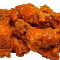 The Nation’S Jumbo Wings · Our wings are GLUTEN FREE! Dredged in our signature seasoning with rice flour this makes the...