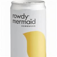 Rowdy Mermaid Kombucha - Lion'S Root · Pineapple, Tumeric, and Lion's Mane. 12oz can