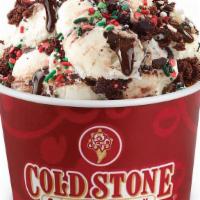 Deck The Halls With Fudge & Sprinkles™ · Cake Batter Ice Cream® made with Moose Tracks® Fudge mixed with Brownies, Moose Tracks® & Ho...