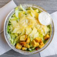 Caesar Salad · Romain lettuce croutons parmsean cheese