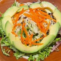 Mixed Green Salad With Avocado · Vegetarian.