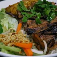 Vermicelli (Grilled Meats) · Marinated and charcoal grilled meats served with mixed greens, pickled carrots, green onions...