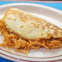 Chicken Quesadilla · cooked chicken with onion, tomatoes and peppers