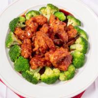 Vegan General Tso'S Chicken · Hot and spicy.