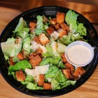 Caesar Salad · Classic caesar salad with crunchy romaine, parmesan, croutons, and anchovy dressing.