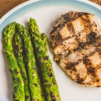 Grilled Chicken Breast · 8-ounce boneless, Skinless.

Consuming raw or undercooked meats, poultry, seafood, shellfish...