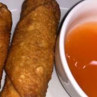 Chinese Egg Roll · Two pieces.