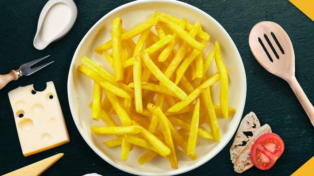 Crispy Fries · Idaho potatoes fried until golden crisp. Your choice of seasoning.