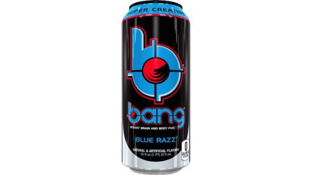 Bang Energy Drink Blue Razz (16 Oz) · 