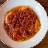 Kids Five Cheese Ravioli · pomodoro sauce