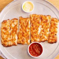 Gluten Free Cheesy Breadsticks With Sauce · 