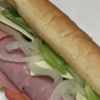 Ham & Cheese · Served with lettuce tomato mayonnaise & onion
