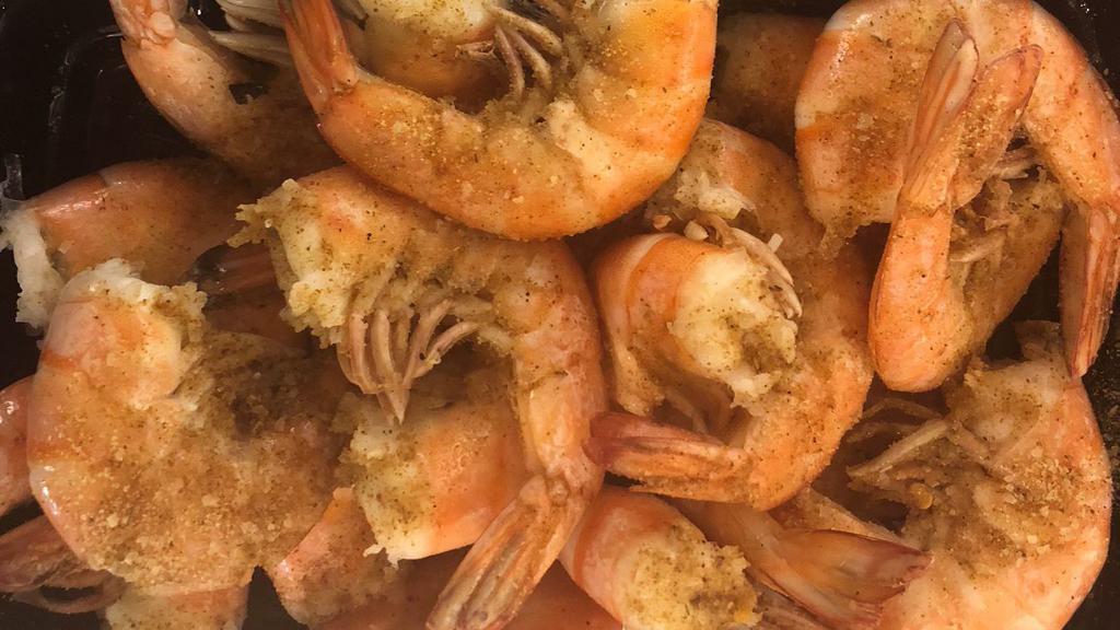 Fried Jumbo Shrimp (8) · Served with french fries coleslaw dinner roll & sauce