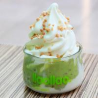 Llaoglass · It's cute, in a small keepsake llaollao glass with a lid.  Reusable in so many ways, even lo...