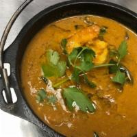 Shrimp Chettinad · Agni special. Shrimp curry with a unique blend of chettinad style spices. Origin state: Tami...