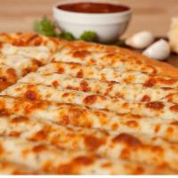 Cheese Sticks · A special blend of garlic, Italian seasoning and lots of mozzarella cheese make our cheesest...