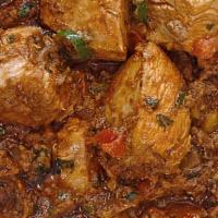 Chicken Karahi · choices  of chicken kabob or lamb kabob karahi with vegetables, served with nan (bread).