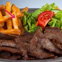 Gyro Platter · Gyro Sandwich or  plater serve with french fries