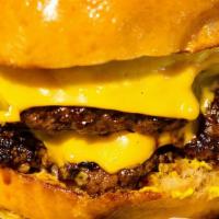 Myway Burger · Your only choice is one patty or two. This is a hard seared certified Angus beef flavor bomb...