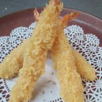 Tempura Appetizer · tempura style deep fry shrimp or chicken with vegetables.