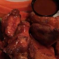 Buffalo Wings · Served with Blue Cheese/Celery.